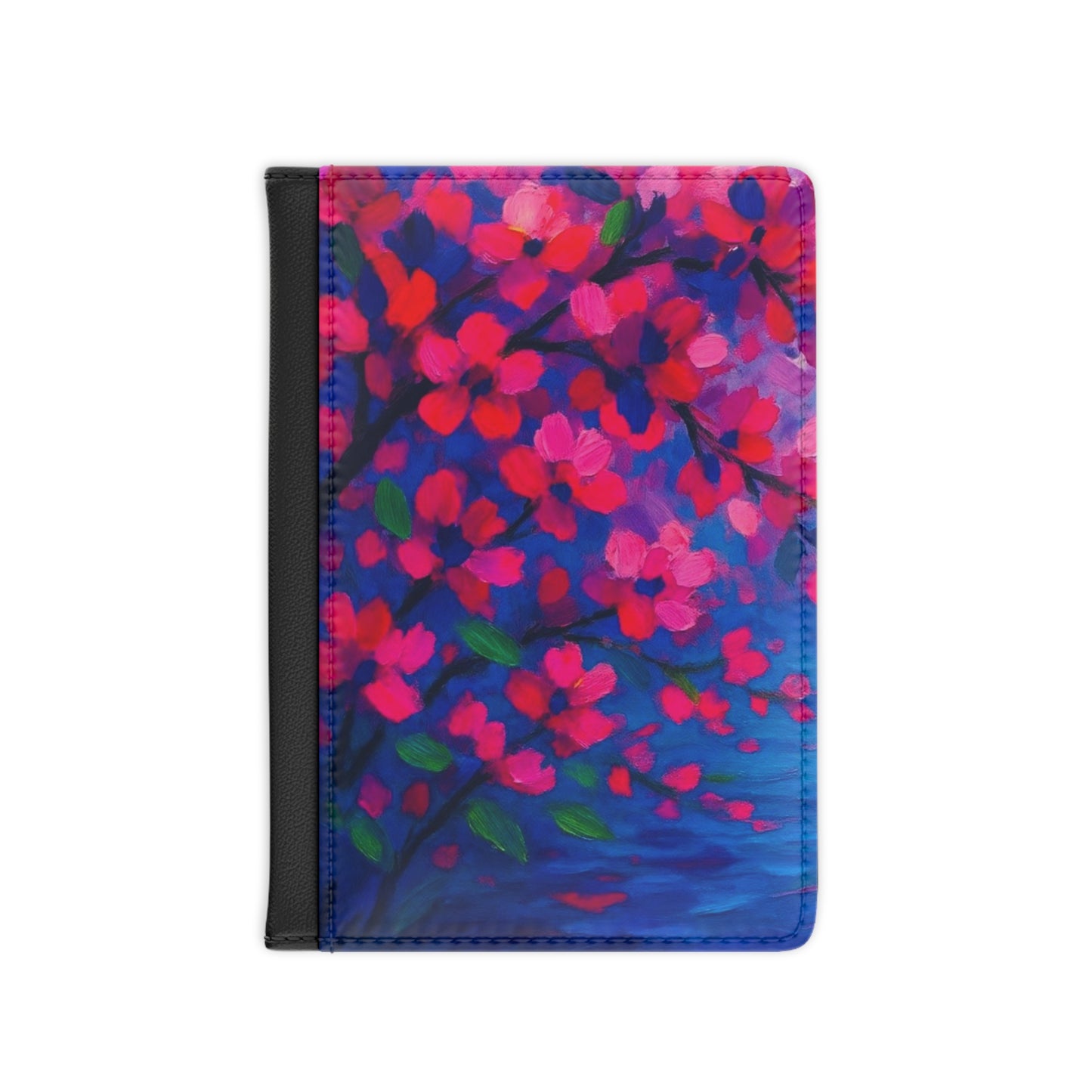 Vibrant Floral Passport Cover, Travel Accessory, Gift for Travelers, Passport Holder, Spring Decor