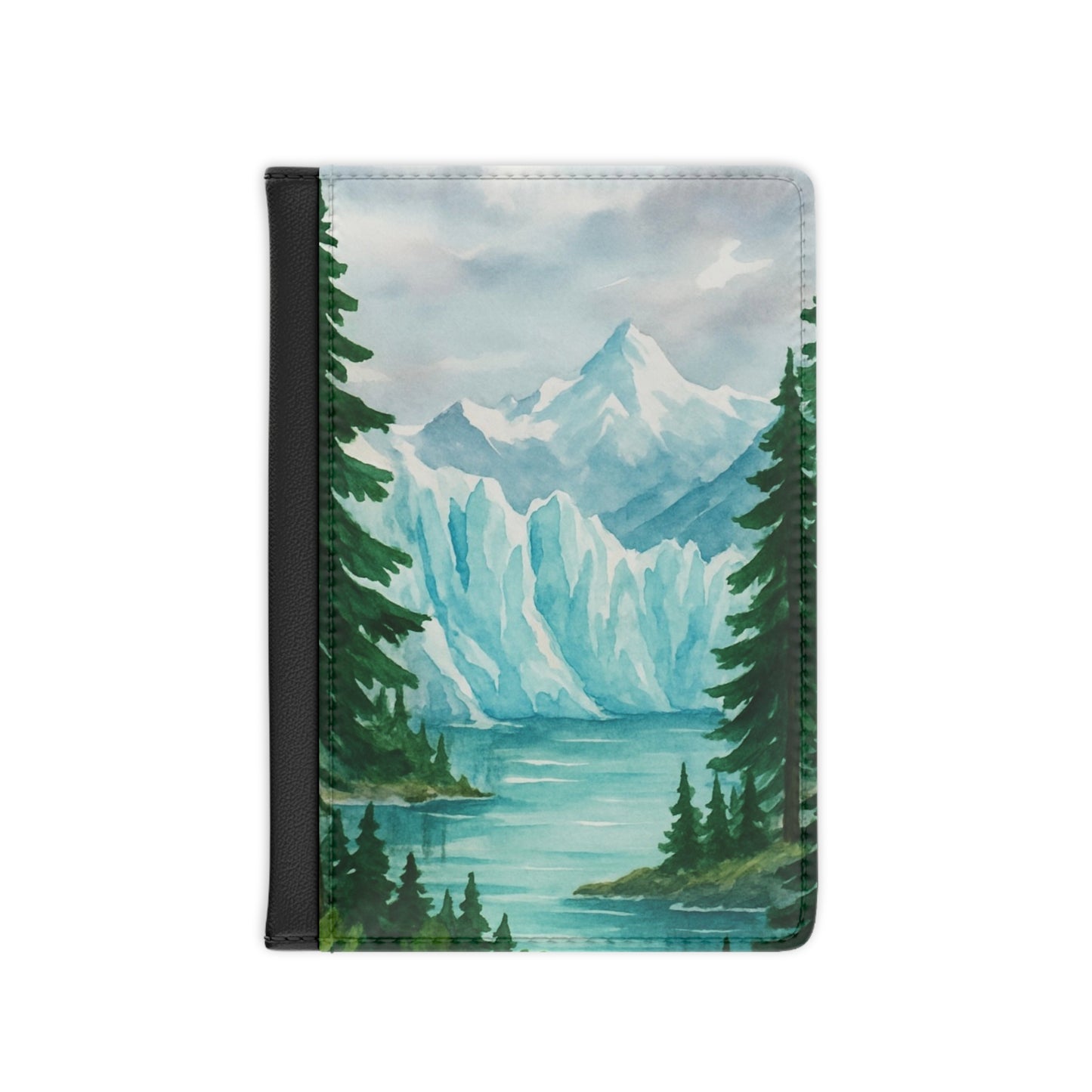 Nature-Inspired Passport Cover, Travel Accessory, Gift for Travelers, Adventure Journal, Eco-Friendly Travel Cover