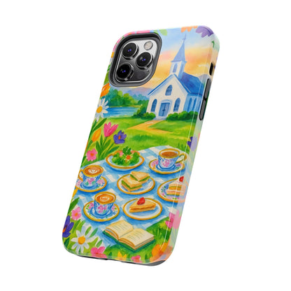 Tough Phone Cases - Church Girl Sketch