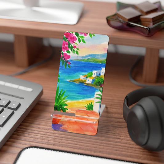 Vibrant Mobile Display Stand for Smartphones, Phone Holder, Desk Organizer, Gift for Tech Lovers, Home Decor, Travel Accessories