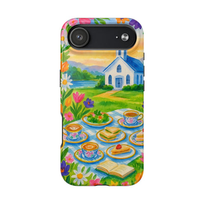 Tough Phone Cases - Church Girl Sketch