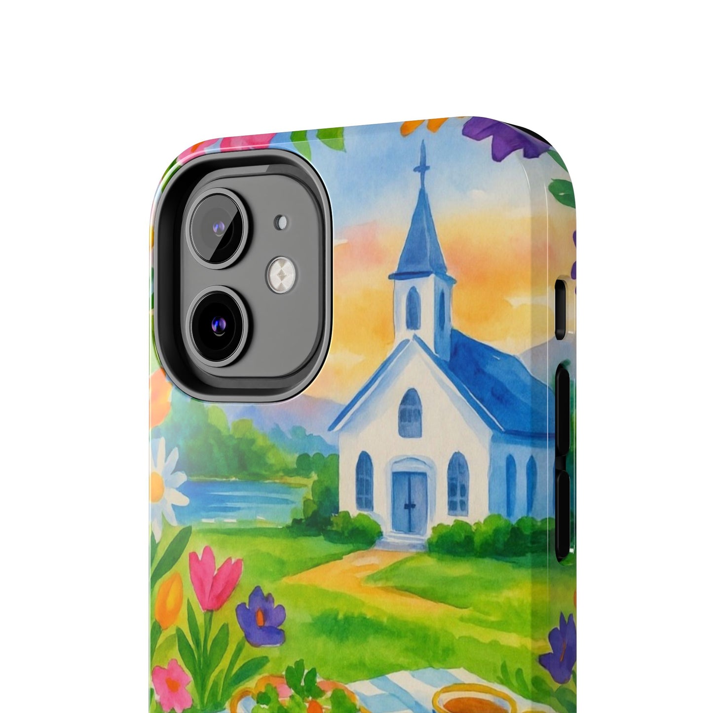 Tough Phone Cases - Church Girl Sketch
