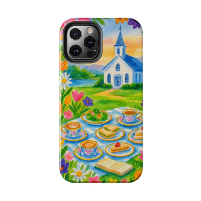 Tough Phone Cases - Church Girl Sketch