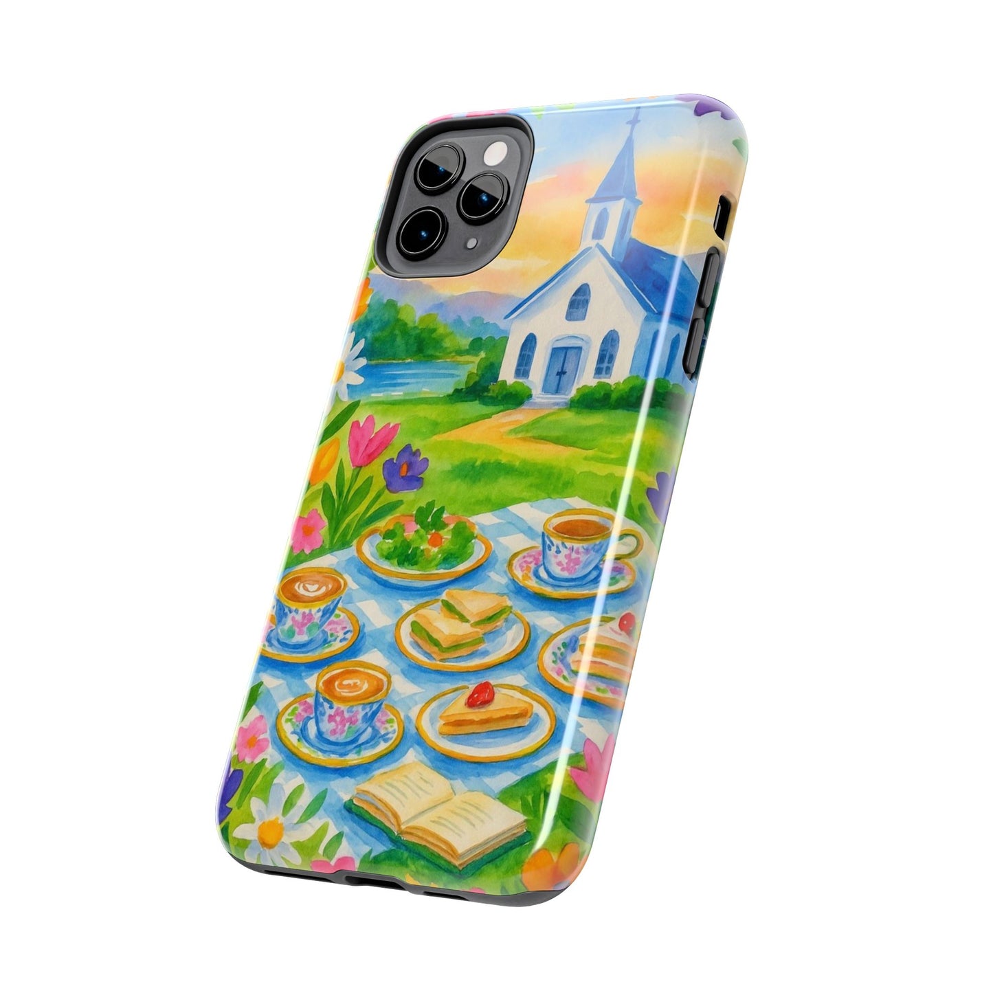 Tough Phone Cases - Church Girl Sketch