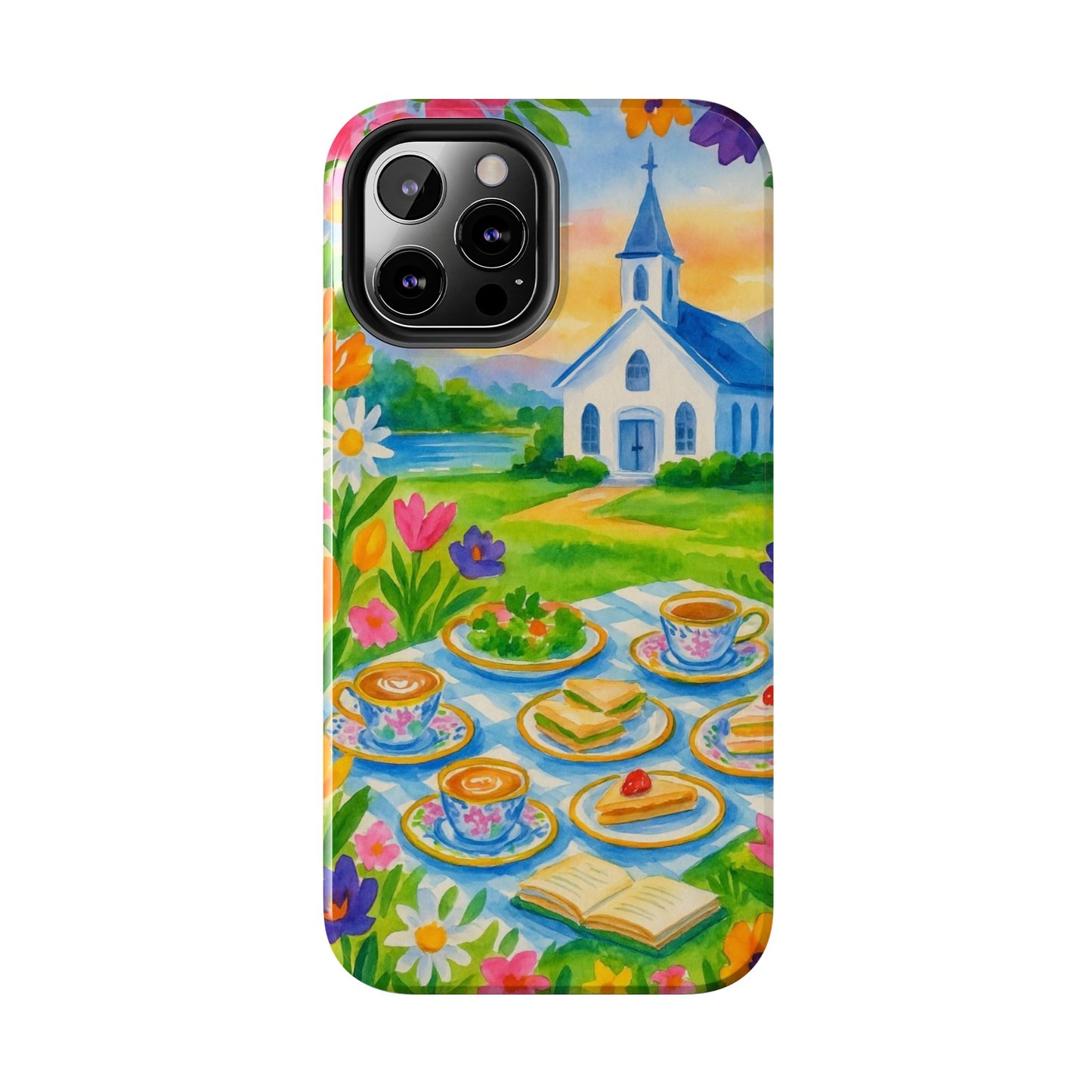 Tough Phone Cases - Church Girl Sketch