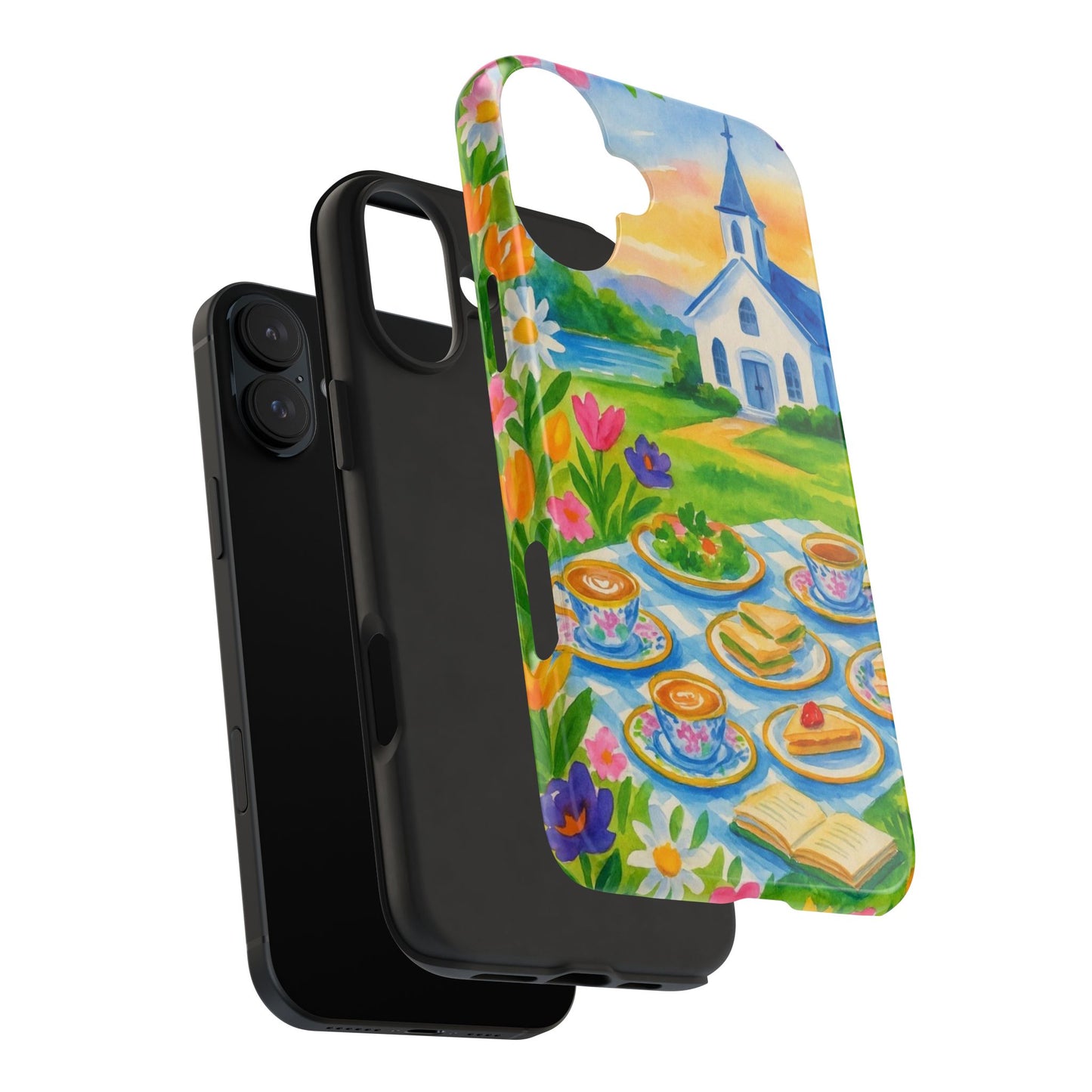 Tough Phone Cases - Church Girl Sketch