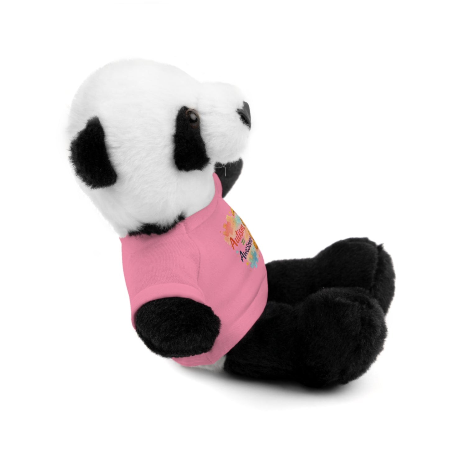 Adorable Autism Awareness Stuffed Animal, Personalized Plush Bunny, Cute Kids' Gift, Sensory Toy, Birthday Present