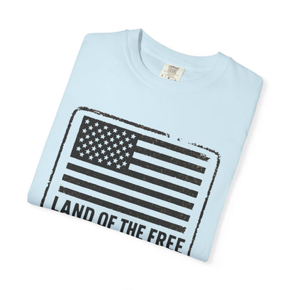 Patriotic Graphic Tee, Land of the Free Because of the Brave Shirt, Unisex T-Shirt, Casual Wear, Independence Day Gift, Military [...]