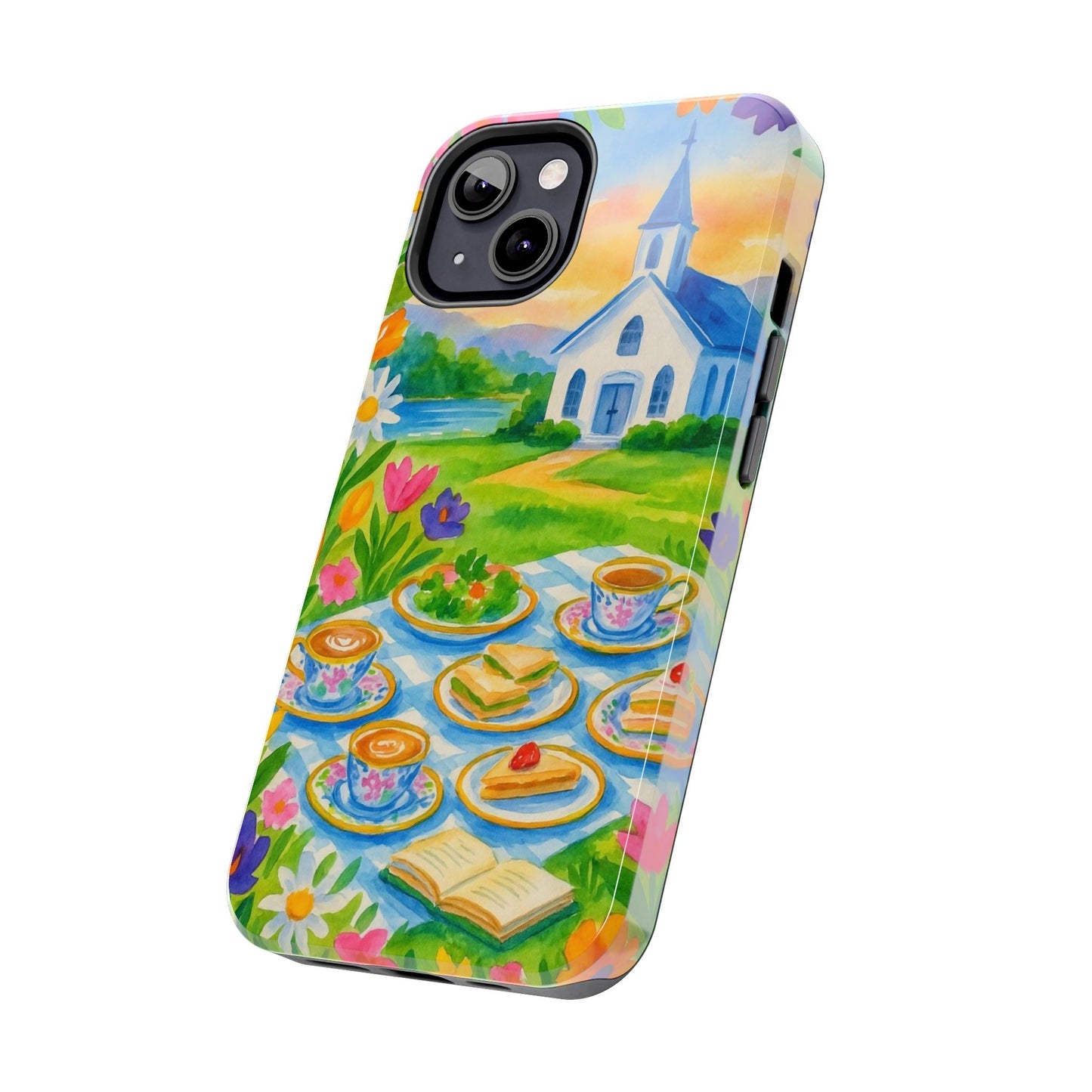 Tough Phone Cases - Church Girl Sketch