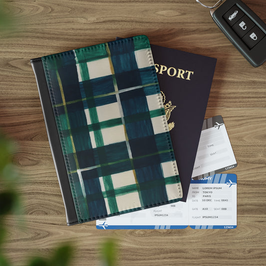 Stylish Passport Cover, Travel Accessory for Wanderlust, Gift for Travelers, Vacation Planner, Unique Travel Journal