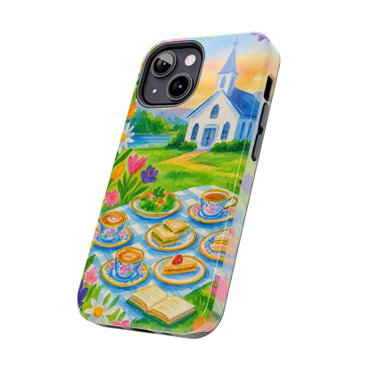 Tough Phone Cases - Church Girl Sketch