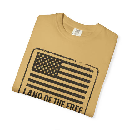 Patriotic Graphic Tee, Land of the Free Because of the Brave Shirt, Unisex T-Shirt, Casual Wear, Independence Day Gift, Military [...]