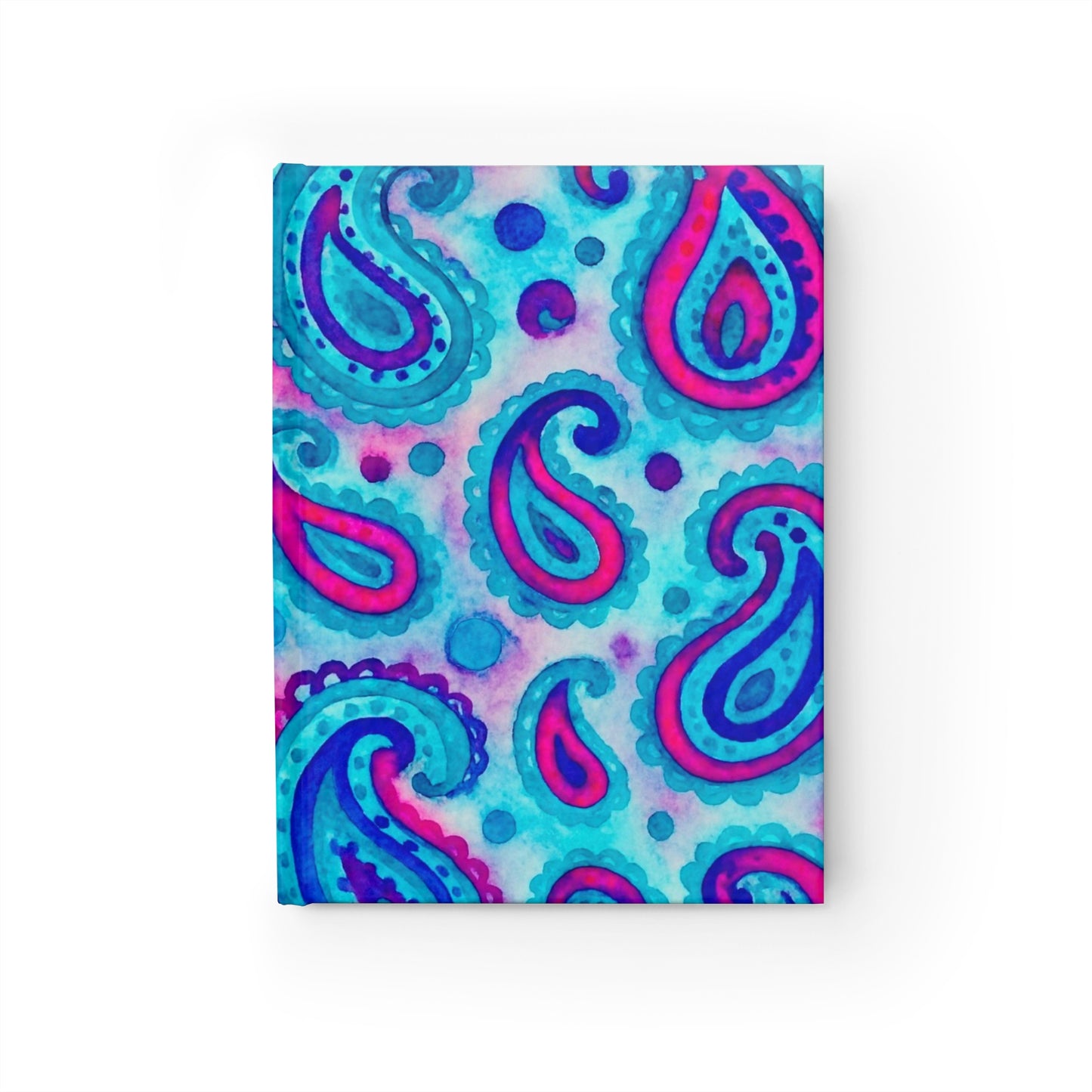 Vibrant Paisley Journal - Colorful Design for Creative Minds