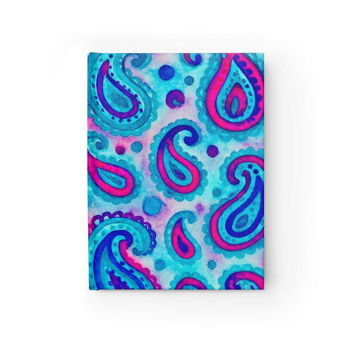 Vibrant Paisley Journal - Colorful Design for Creative Minds