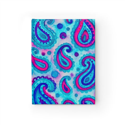 Vibrant Paisley Journal - Colorful Design for Creative Minds