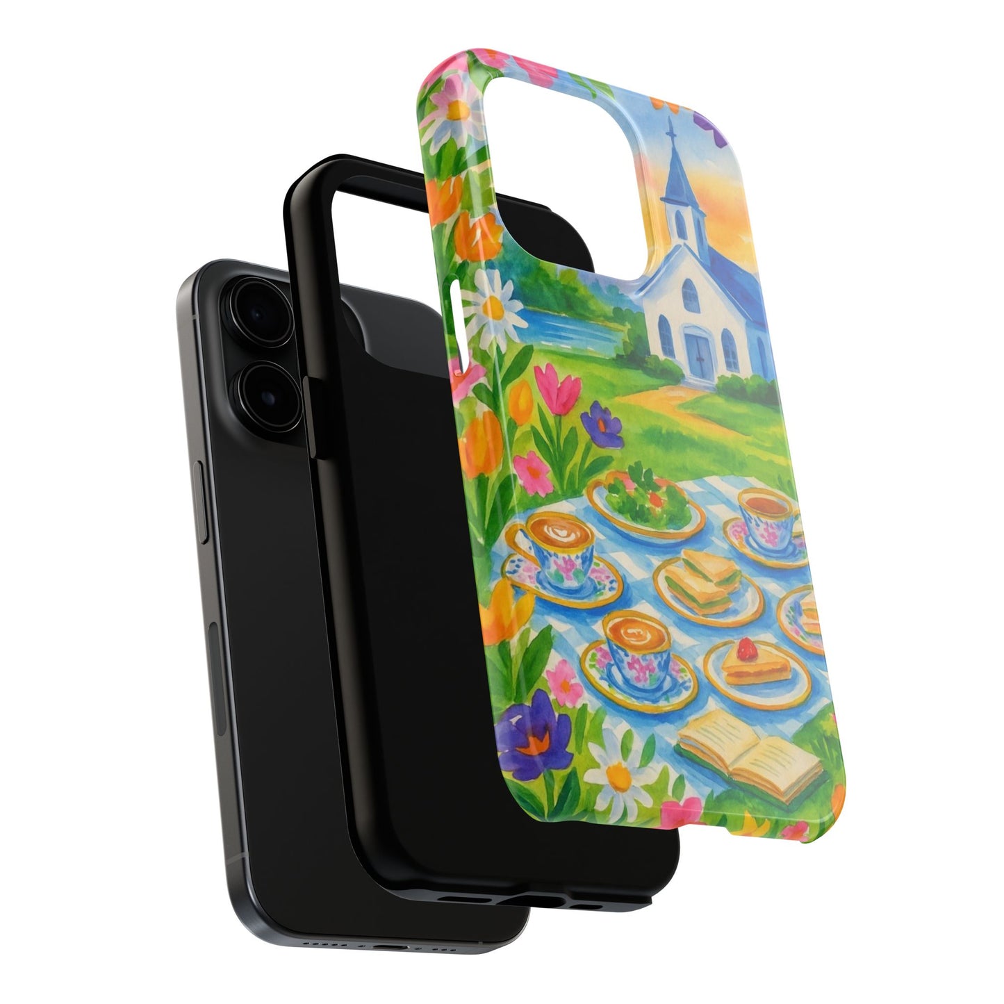 Tough Phone Cases - Church Girl Sketch