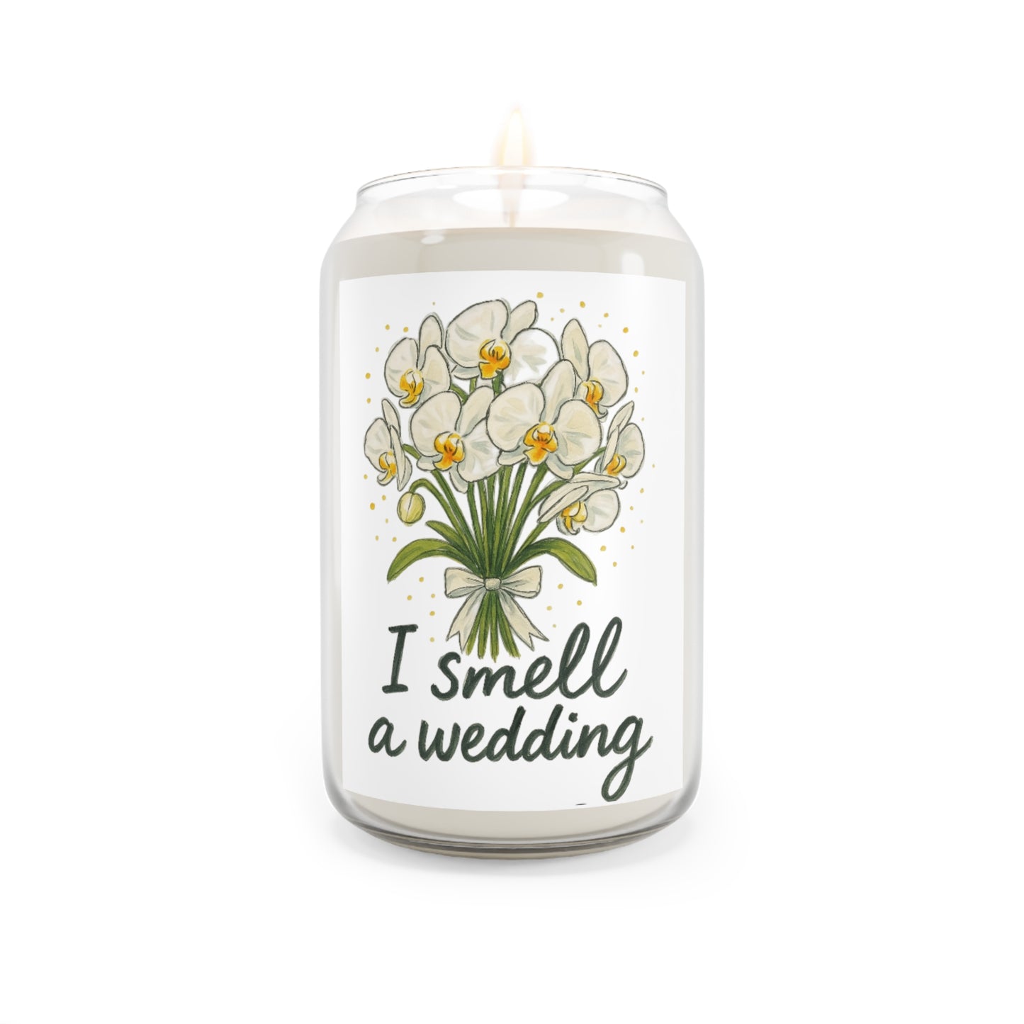 Wedding Scented Soy Candle - I Smell a Wedding, Aromatherapy Gift, Bridal Shower, Wedding Favors, Home Decor