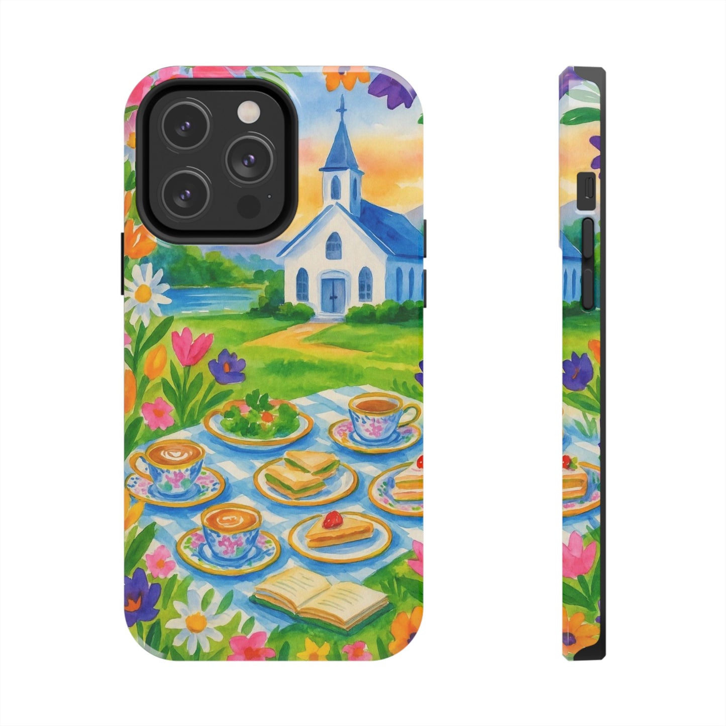 Tough Phone Cases - Church Girl Sketch