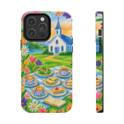 Tough Phone Cases - Church Girl Sketch