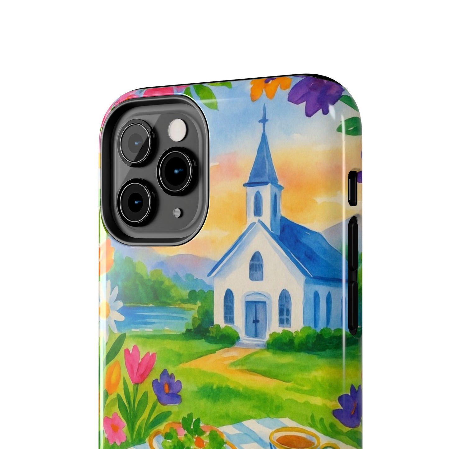 Tough Phone Cases - Church Girl Sketch