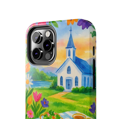 Tough Phone Cases - Church Girl Sketch