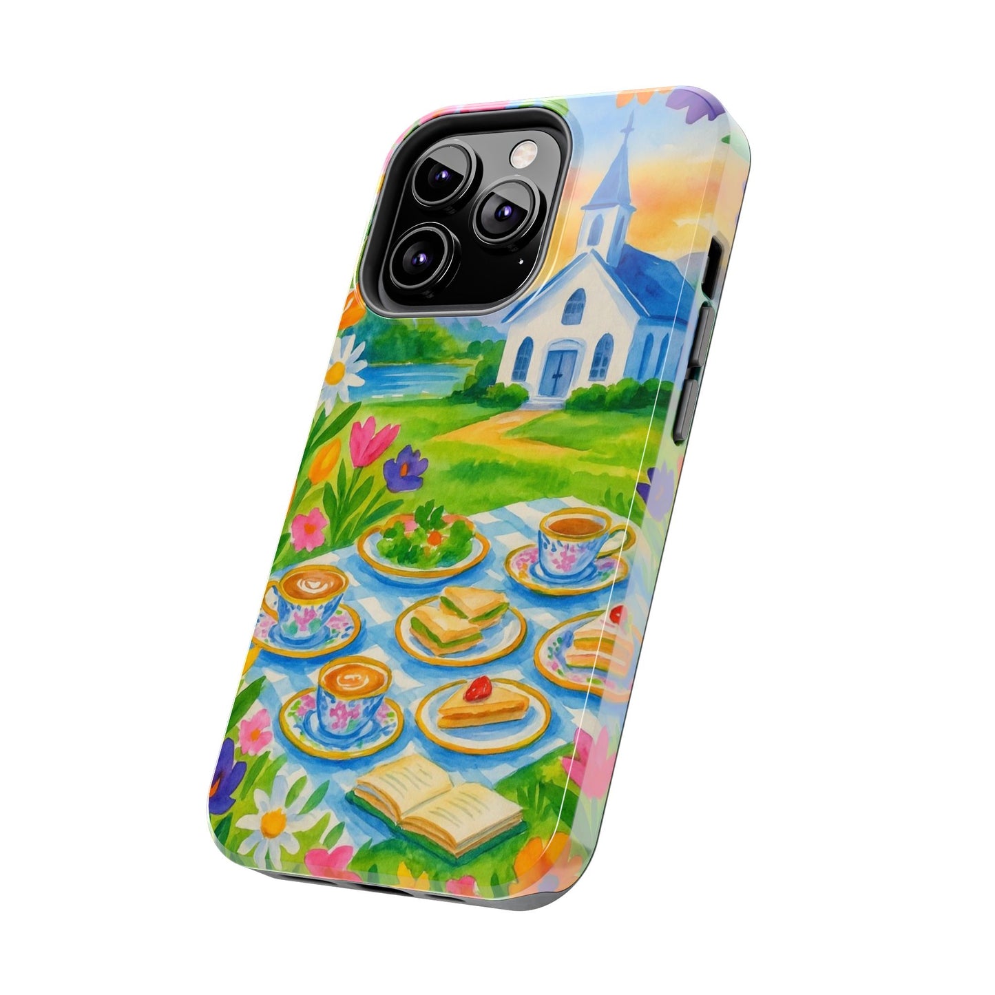 Tough Phone Cases - Church Girl Sketch