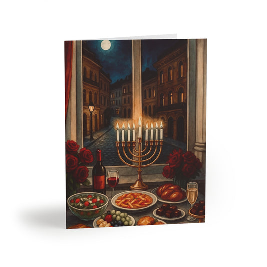 Elegant Hanukkah Greeting Cards - Celebrate the Festival of Lights with Style, Perfect for Sharing Joy and Love, Jewish Holidays, 8, [...]