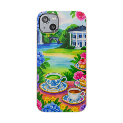 Eco-Friendly iPhone Case with Floral Tea Party Design, Biodegradable Phone Cover, Sustainable Gift, Nature Lover Phone Shell, [...]