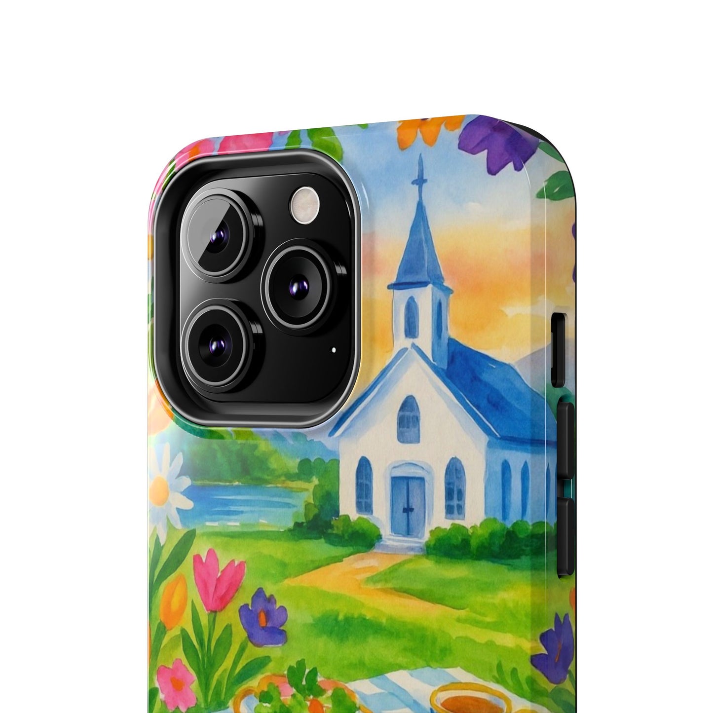 Tough Phone Cases - Church Girl Sketch