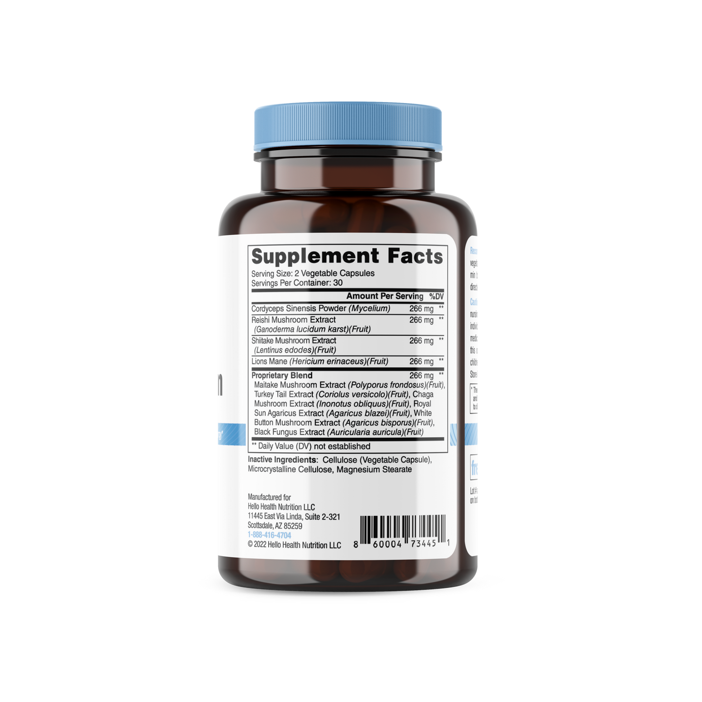 10-in-1 Mushroom Complex capsules