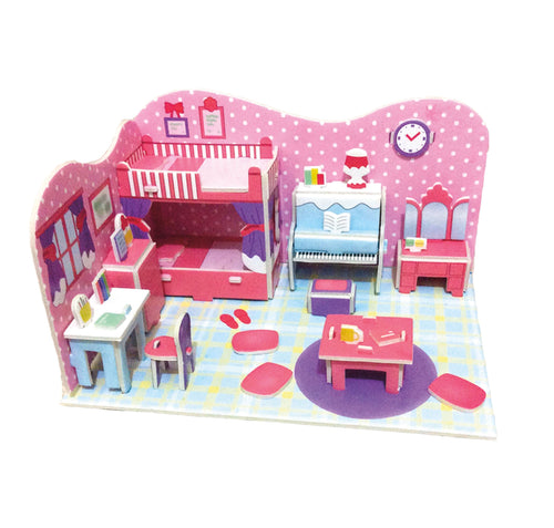 3d Bedroom Foam Puzzle 2