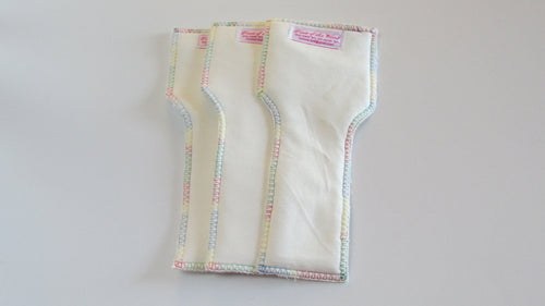 100% organic bamboo inserts set of three