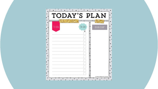 Carson Dellosa – Today’s Plan Notepad